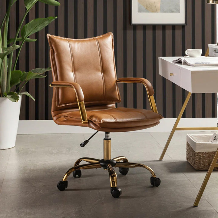 Marlon Task Chair Tan | Executive Office Chair Tan