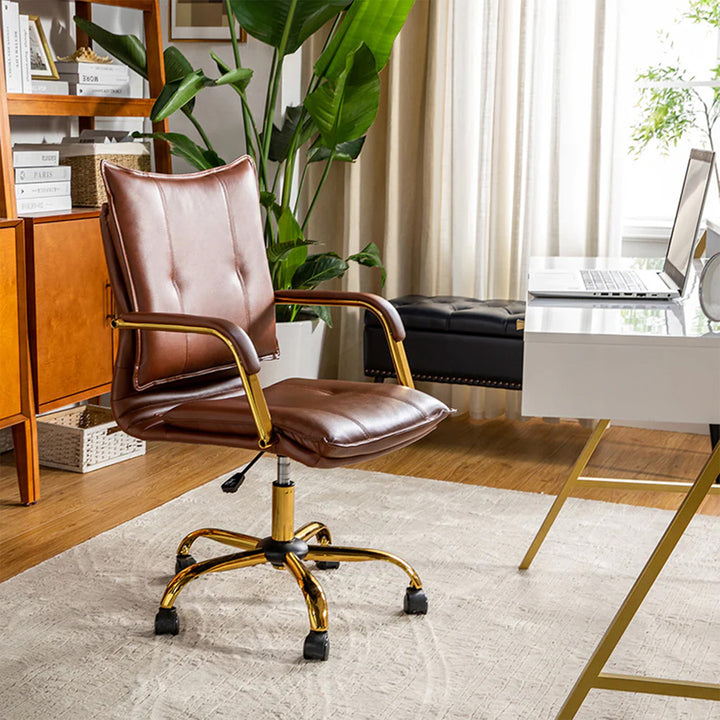 Marlon Task Chair Brown | Executive Office Chair Brown