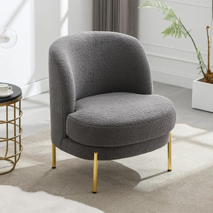 Addaly Accent Chair Grey | Modern Home Accent Chair Stone Grey