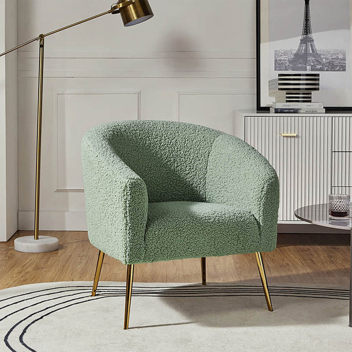 Herrin Accent Chair Green | Scandinavian Accent Chair Green
