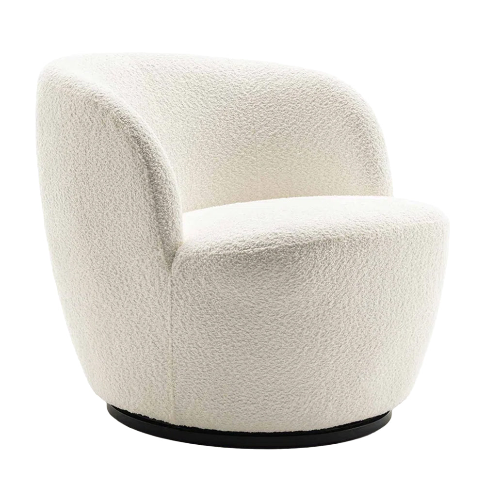 Nikoli Accent Chair | White