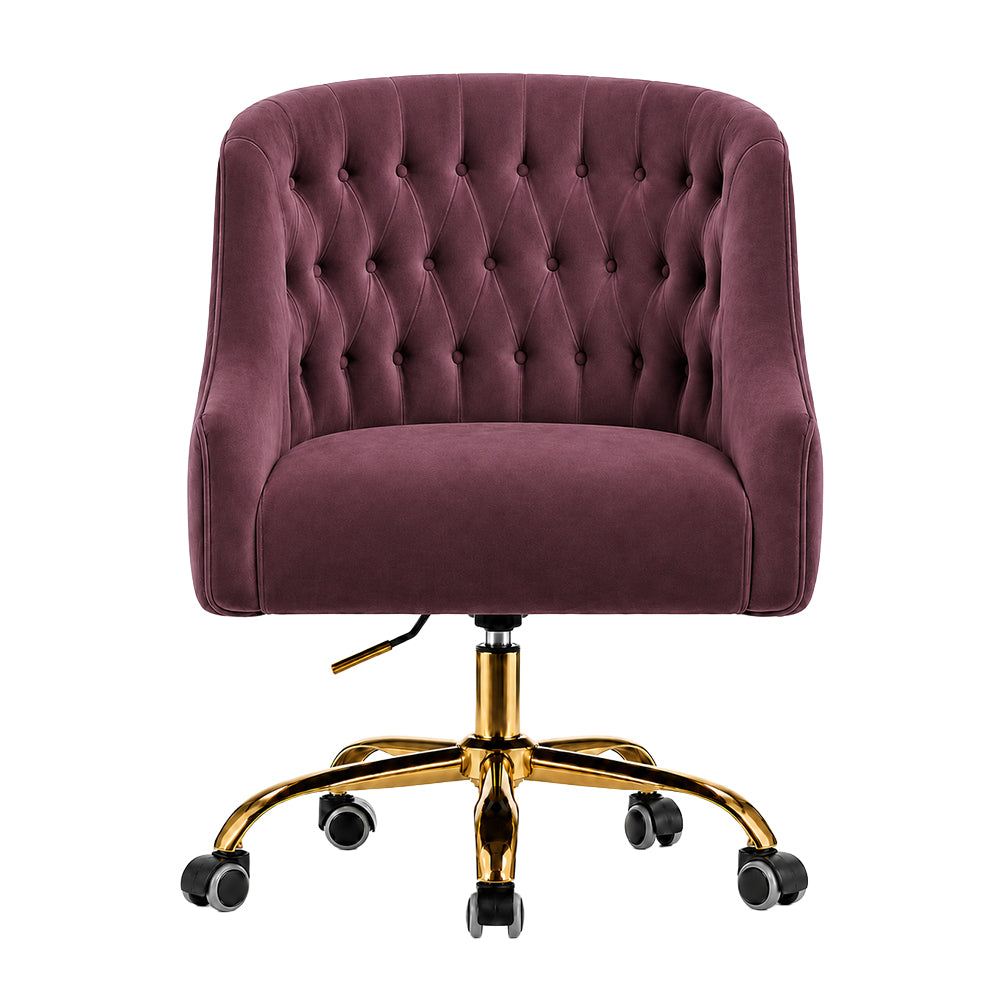 Clemence Office Chair |Purple