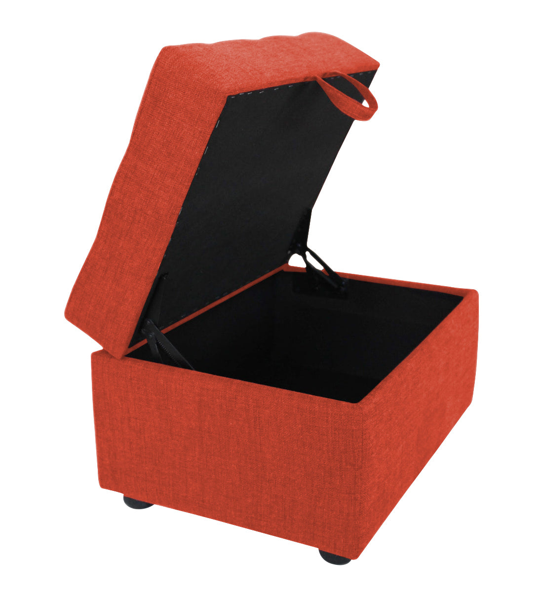 Maisy Ottoman In Orange