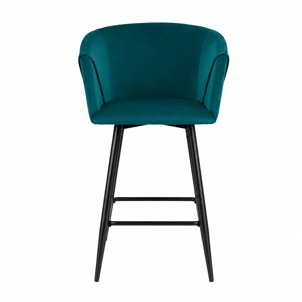 Doe Buck Clea Barstool|Teal