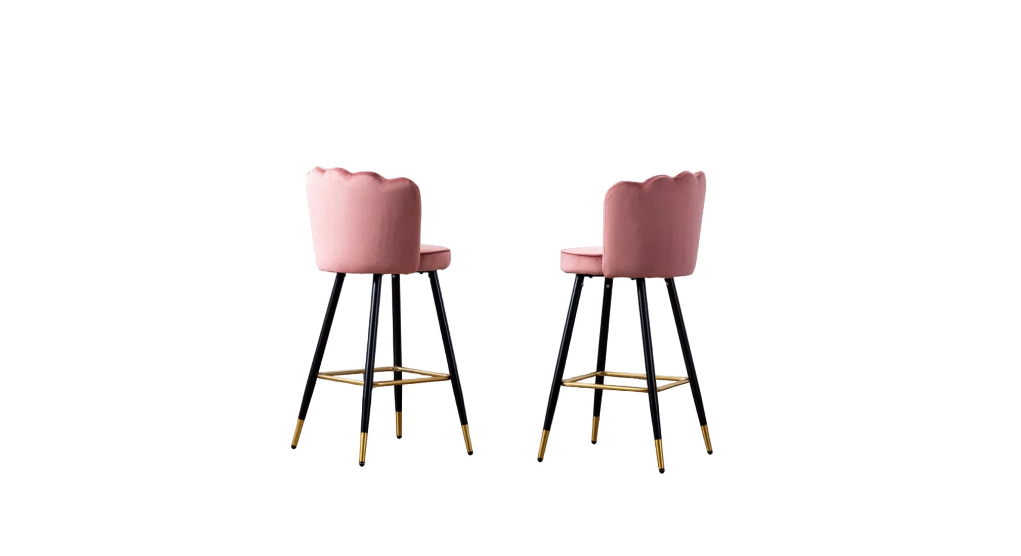 Flower Counter Stool - Pink