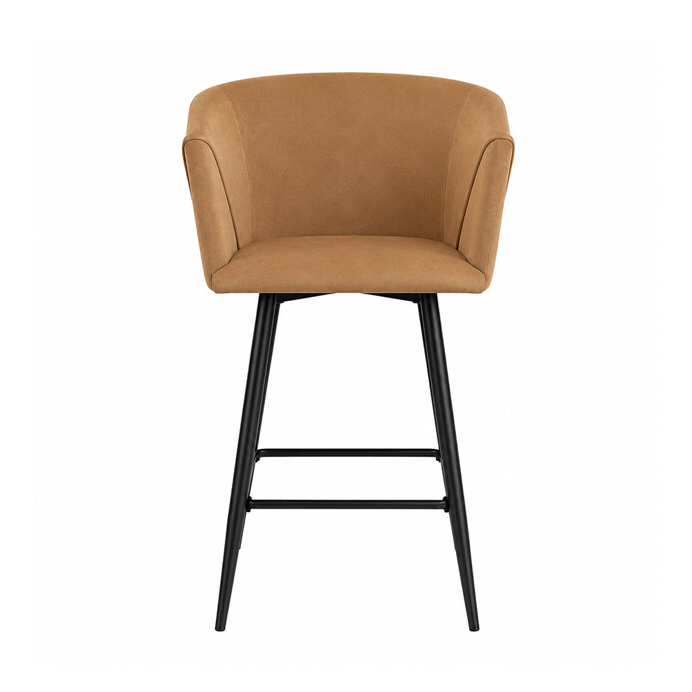 Doe Buck Clea Barstool|Brown