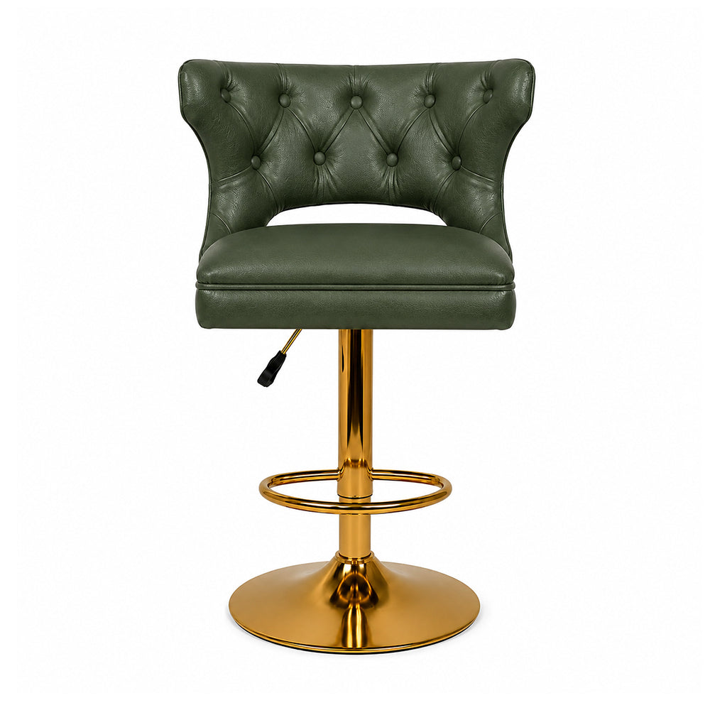 Doe Buck Verona Barstool|Green