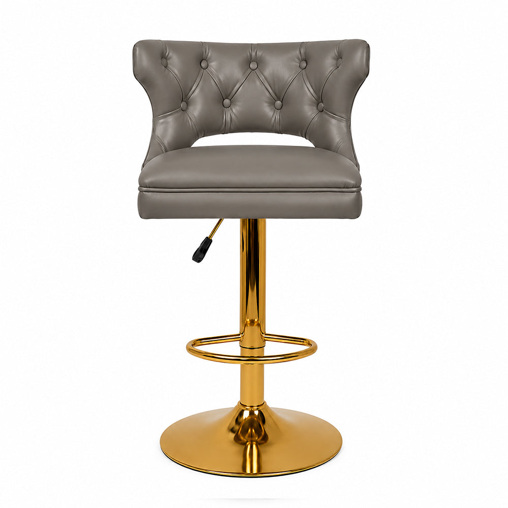 Doe Buck Verona Barstool|Grey