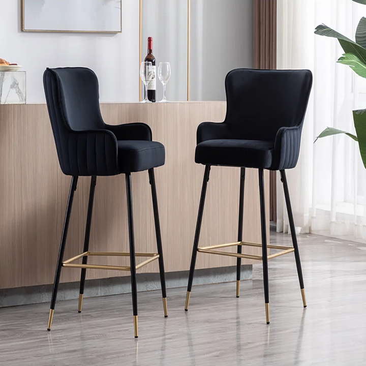 Nolen Bar Stool - Black