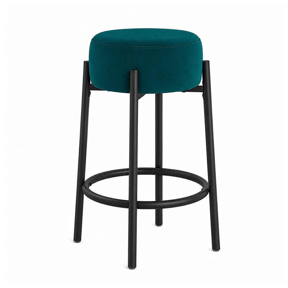 Doe Buck Barford Bar Stool|Teal