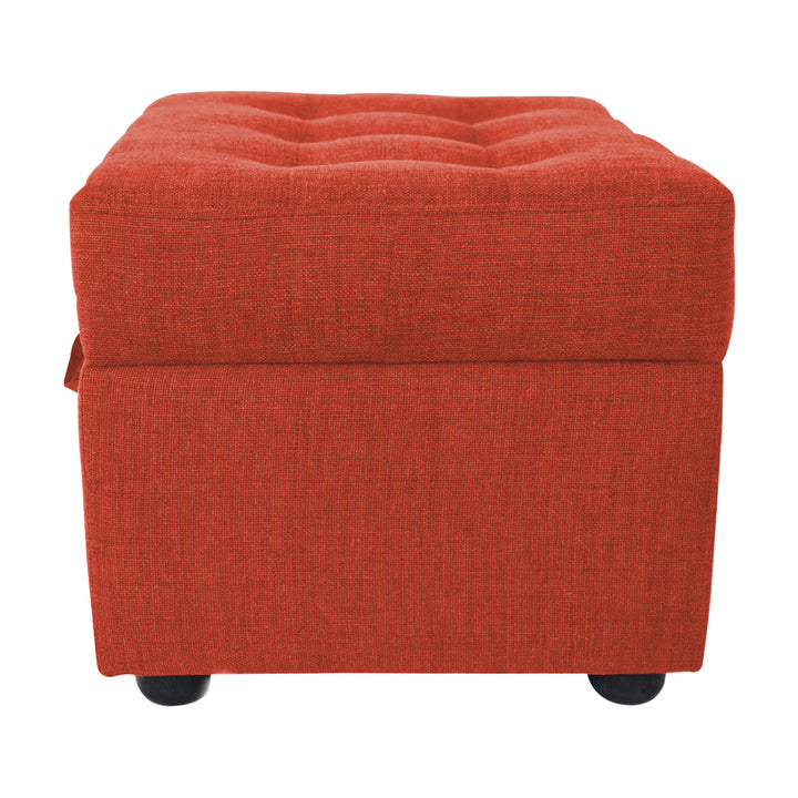 Maisy Ottoman In Orange