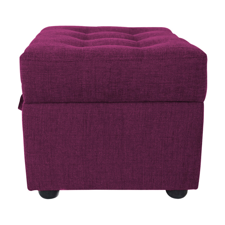 Maisy Ottoman In Purple