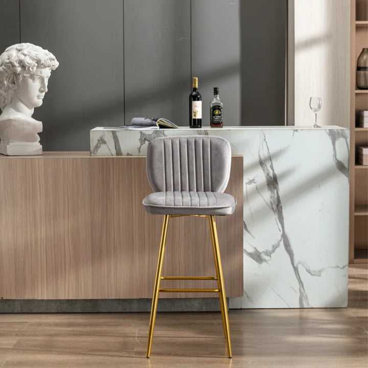 Rafael Bar Stool - Grey