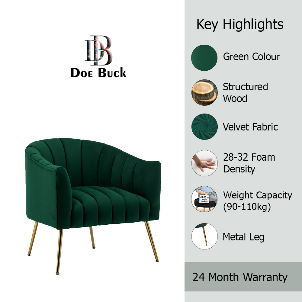 Jella Velvet Accent Chair