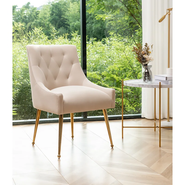 Asul Accent Chair Beige | Designer Accent Chair Sand Beige