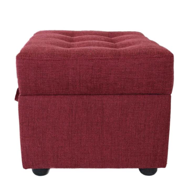 Maisy Ottoman In Mehroon