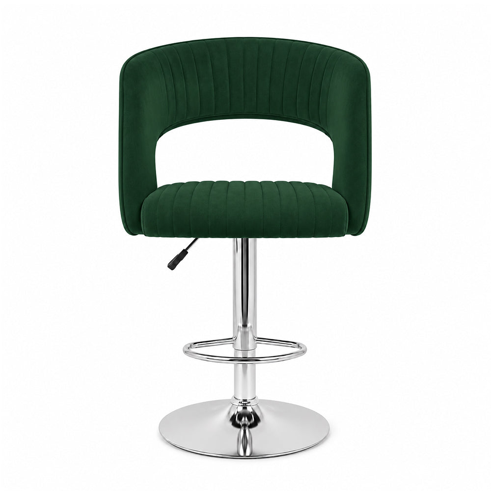 Doe Buck Dee Swiel Bar Stool|Green
