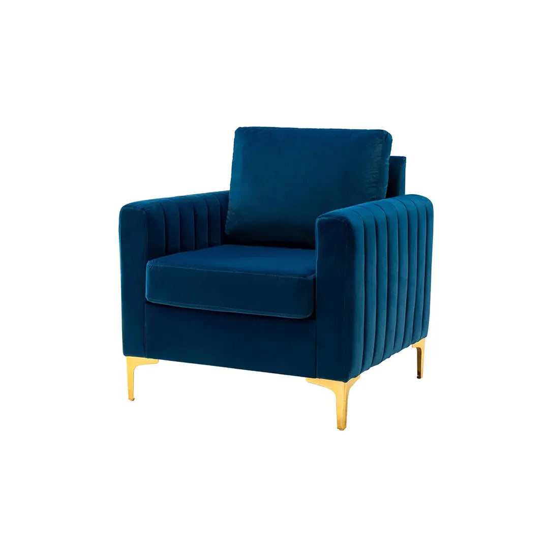 Rafeal Lounge Chair - Blue