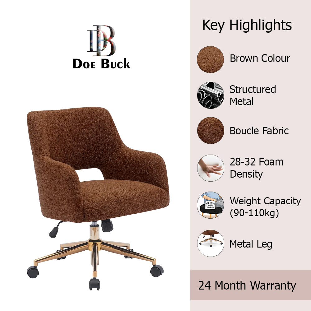 lotsee Office Chair| Brown