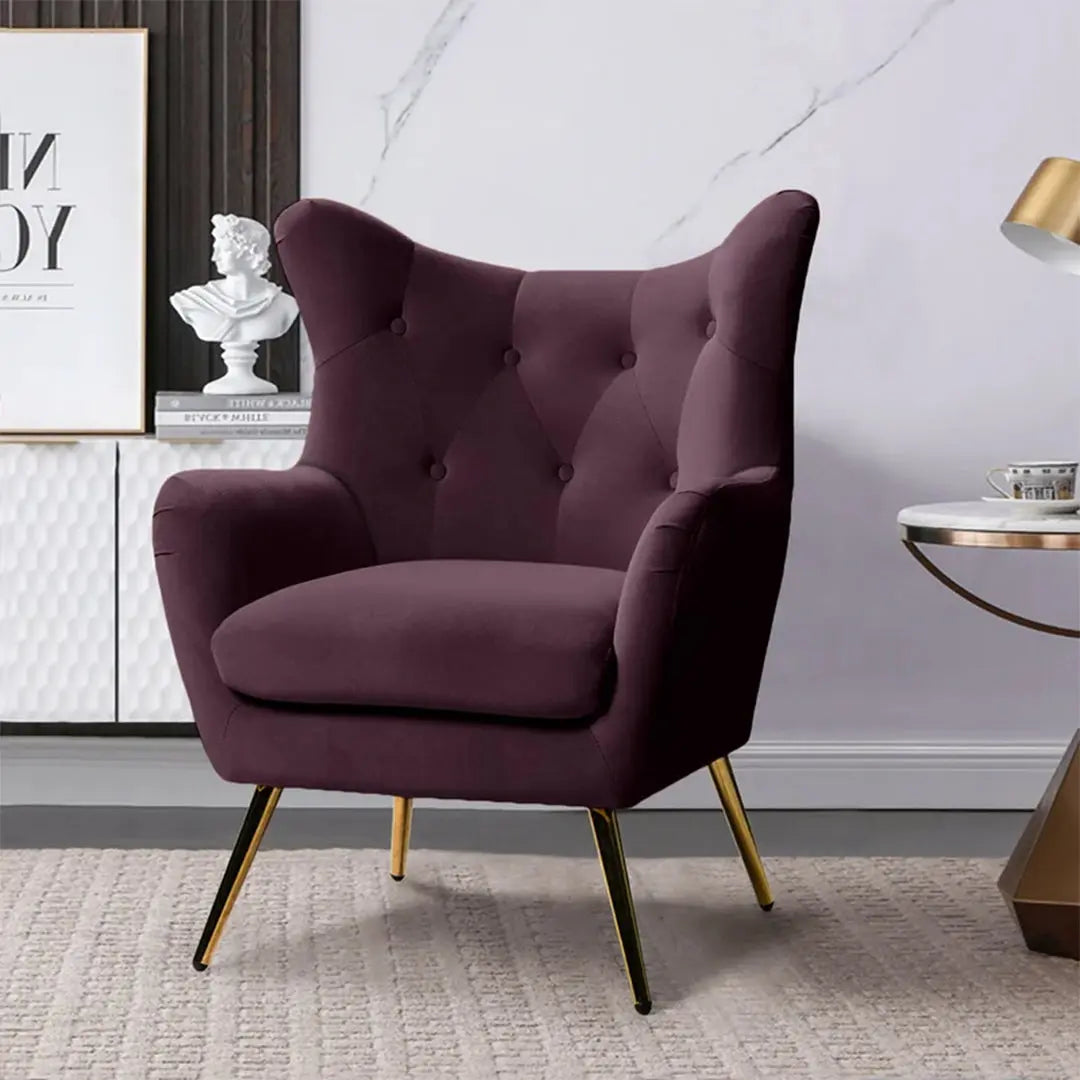 Dawson Accent Chair - Purple
