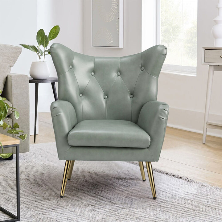 Hedley Accent Chair Sage | Classic Armchair Sage