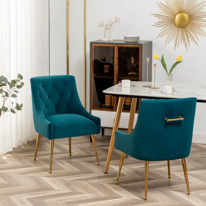 Asul Accent Chair Teal | Designer Accent Chair Teal Blue
