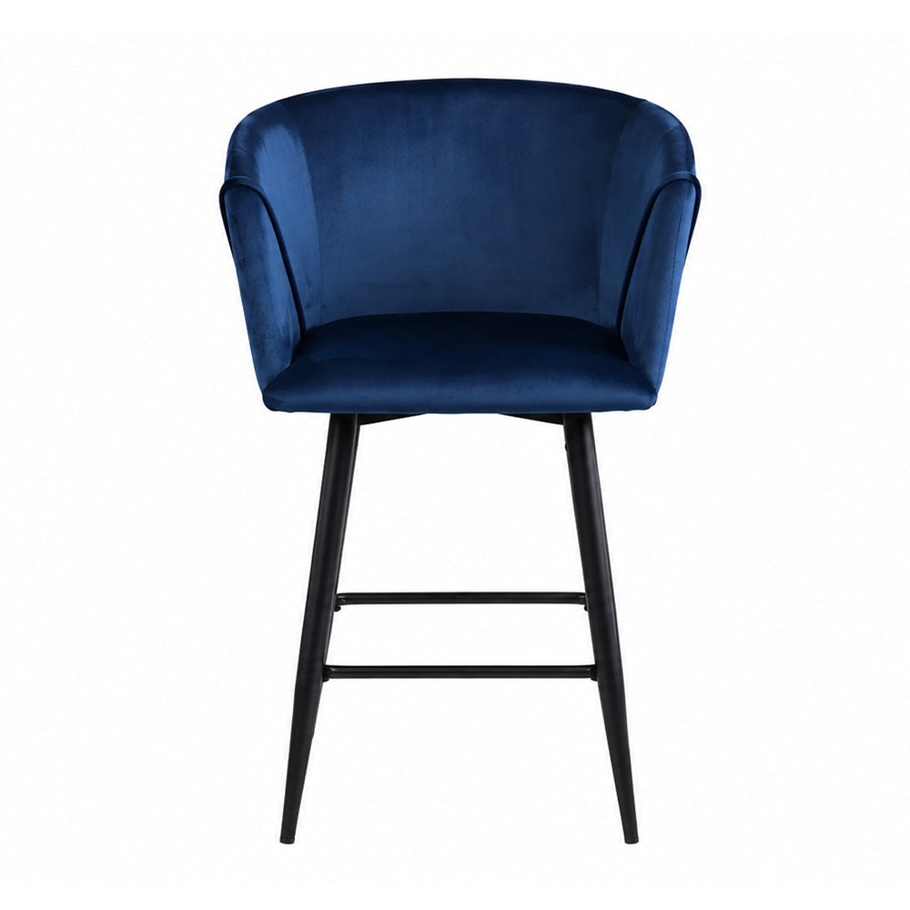 Doe Buck Clea Barstool|Blue