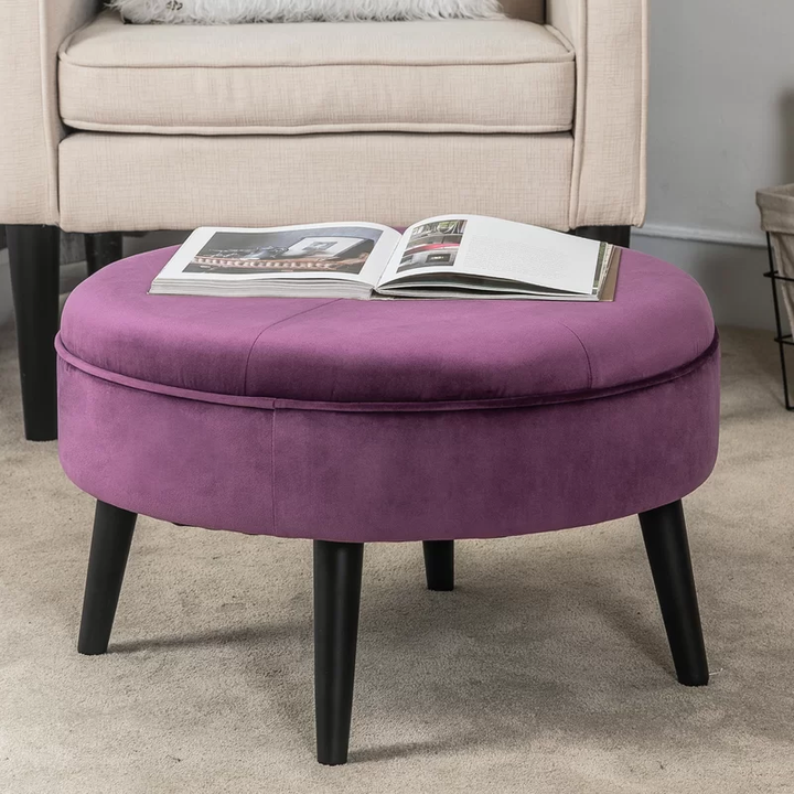 Micky Ottoman In Purple