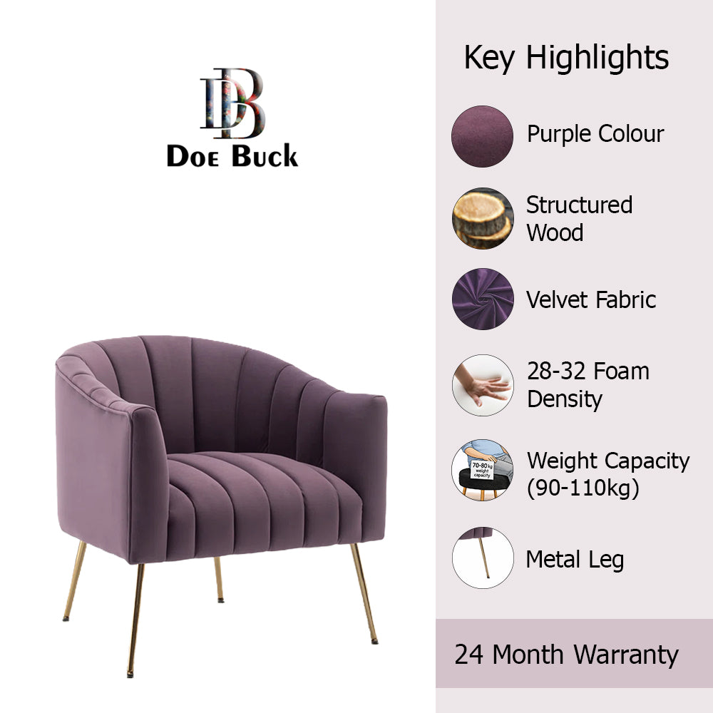 Jella Velvet Accent Chair
