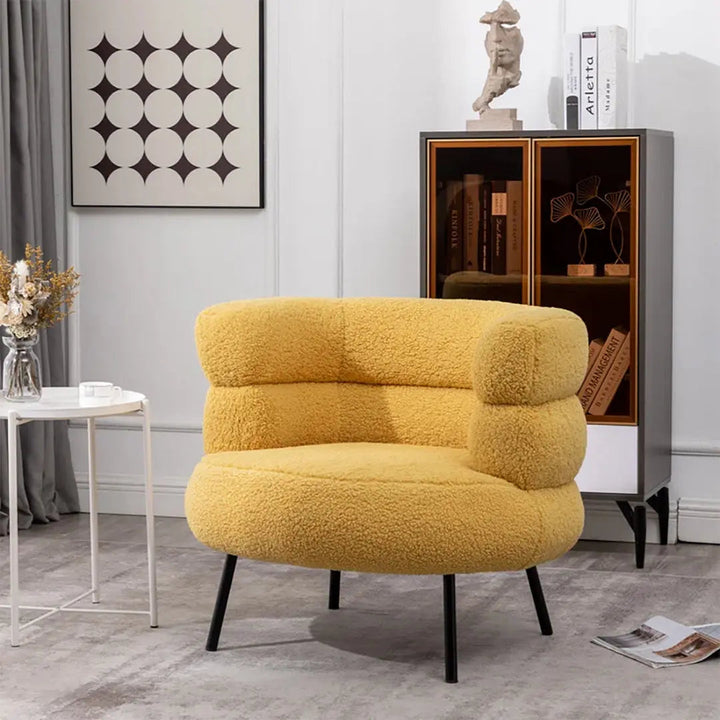 Clive Accent Chair - Mustard