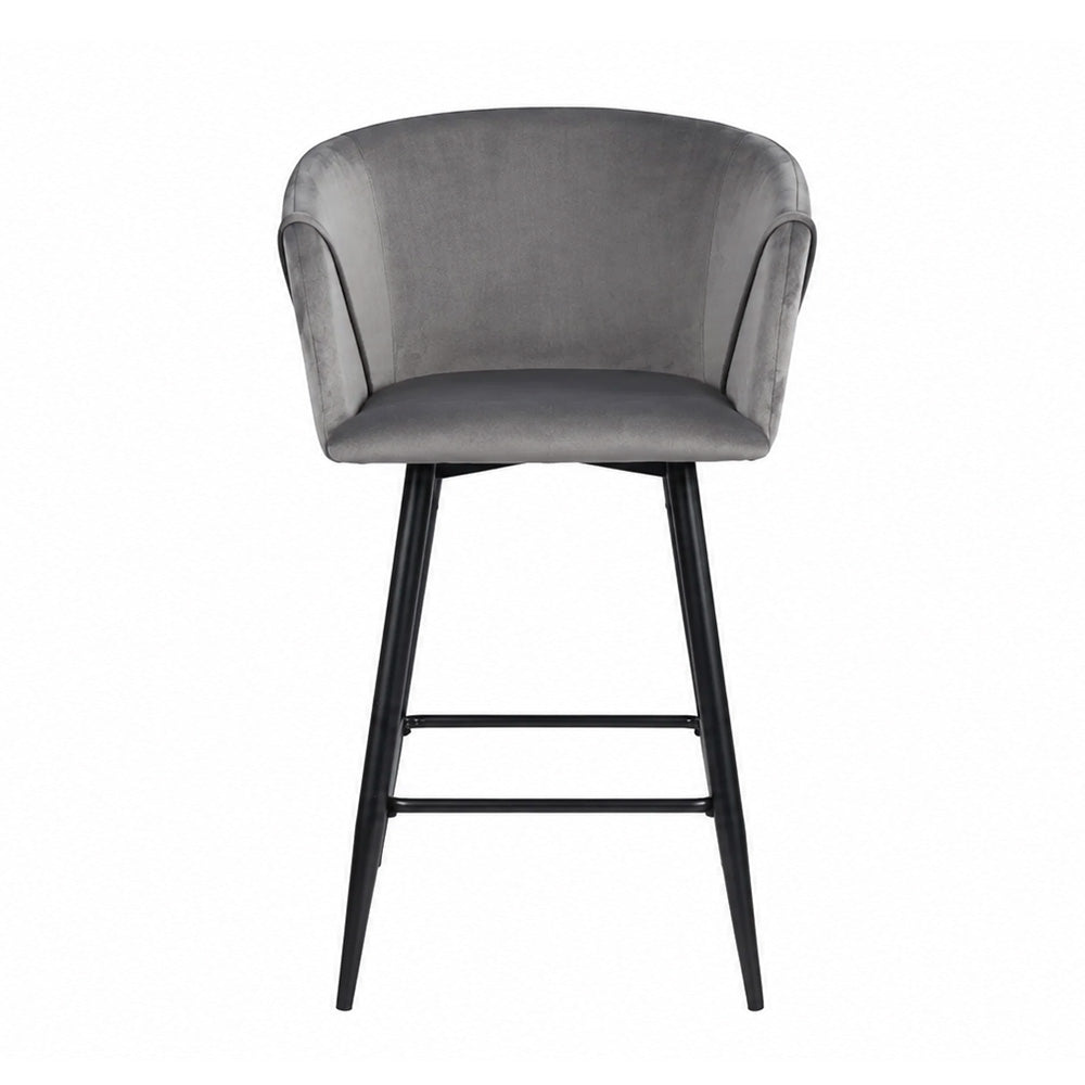 Doe Buck Clea Barstool|Grey