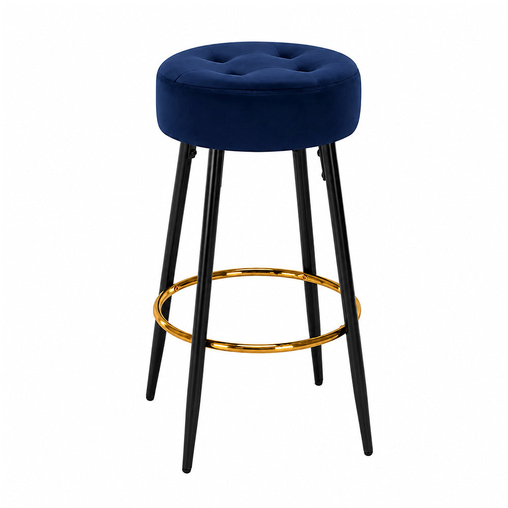 Doe Buck Deria Barstool|Blue