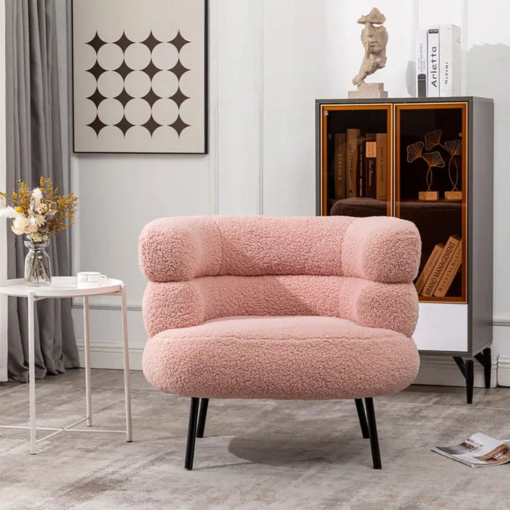 Clive Accent Chair - Pink