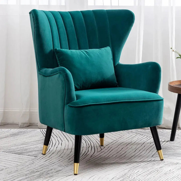 Azriela Accent Lounge Chair – Teal