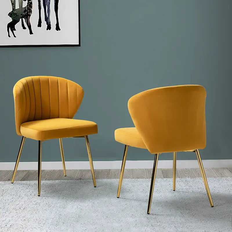 Chimene Accent Chair - Mustard
