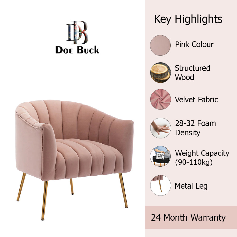 Jella Velvet Accent Chair