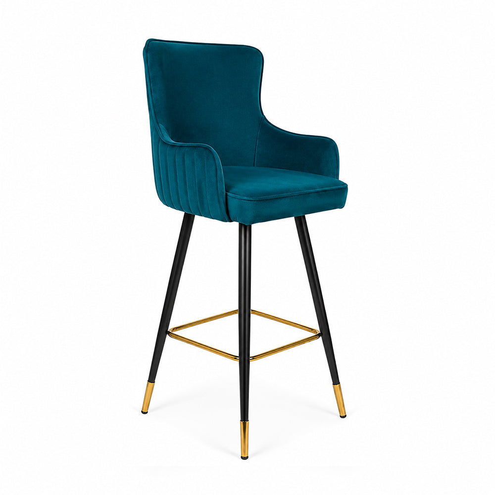 Doe Buck Nolen Barstool|Teal