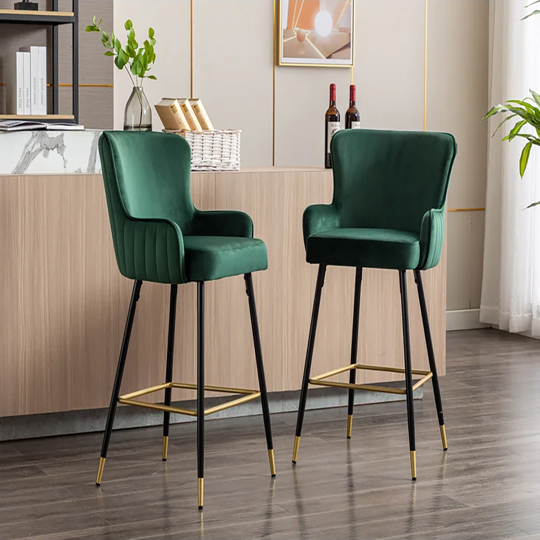 Nolen Bar Stool - Green