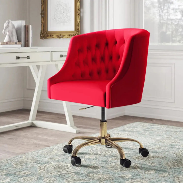 Clemence Modern Task Chair – Red