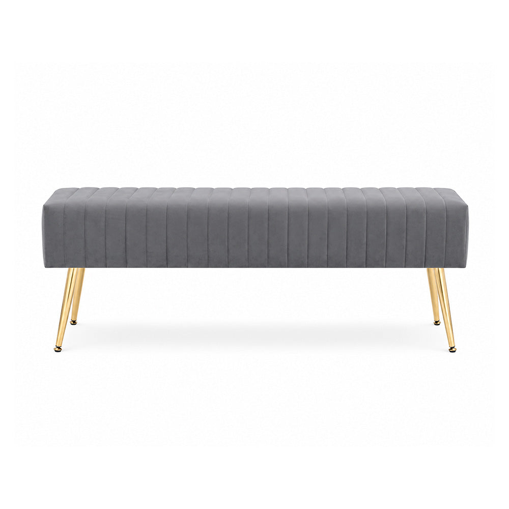 Doe Buck rule bench|Grey