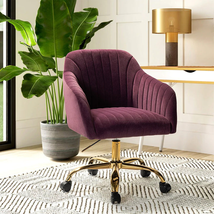 Louise Task Chair Purple | Modern Office Chair Purple