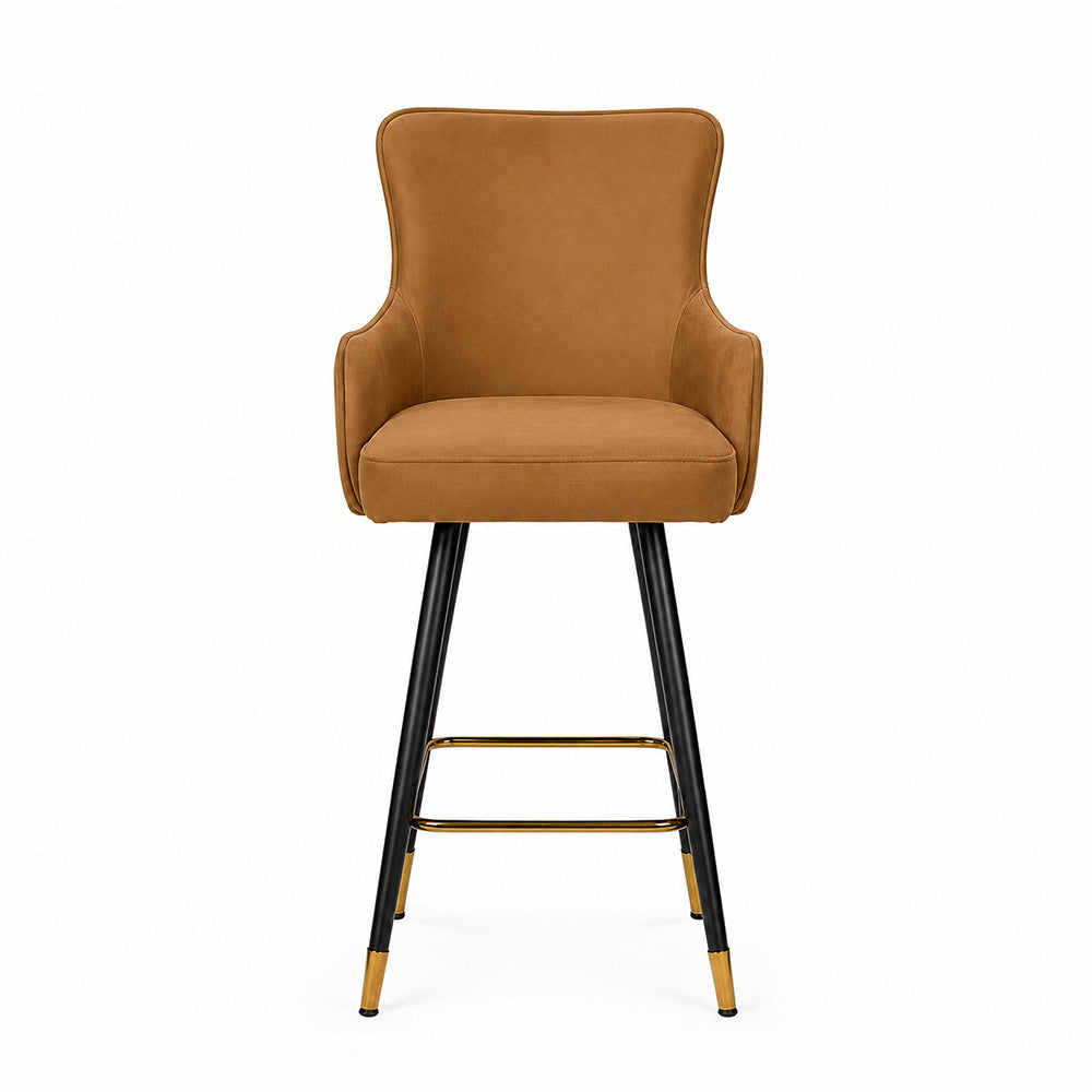 Doe Buck Nolen Barstool|Brown