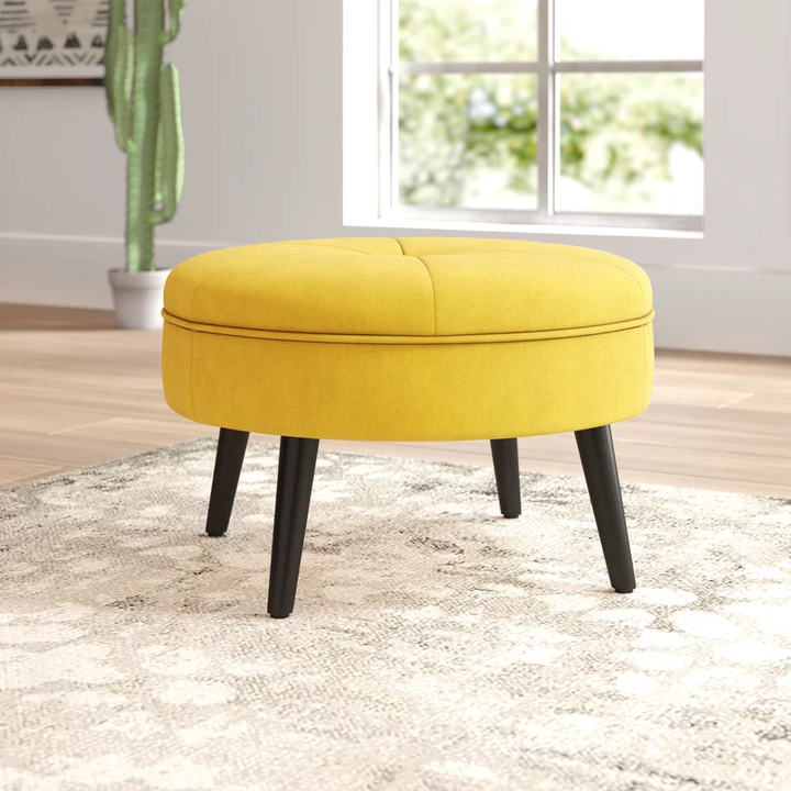 Micky Ottoman In Yellow