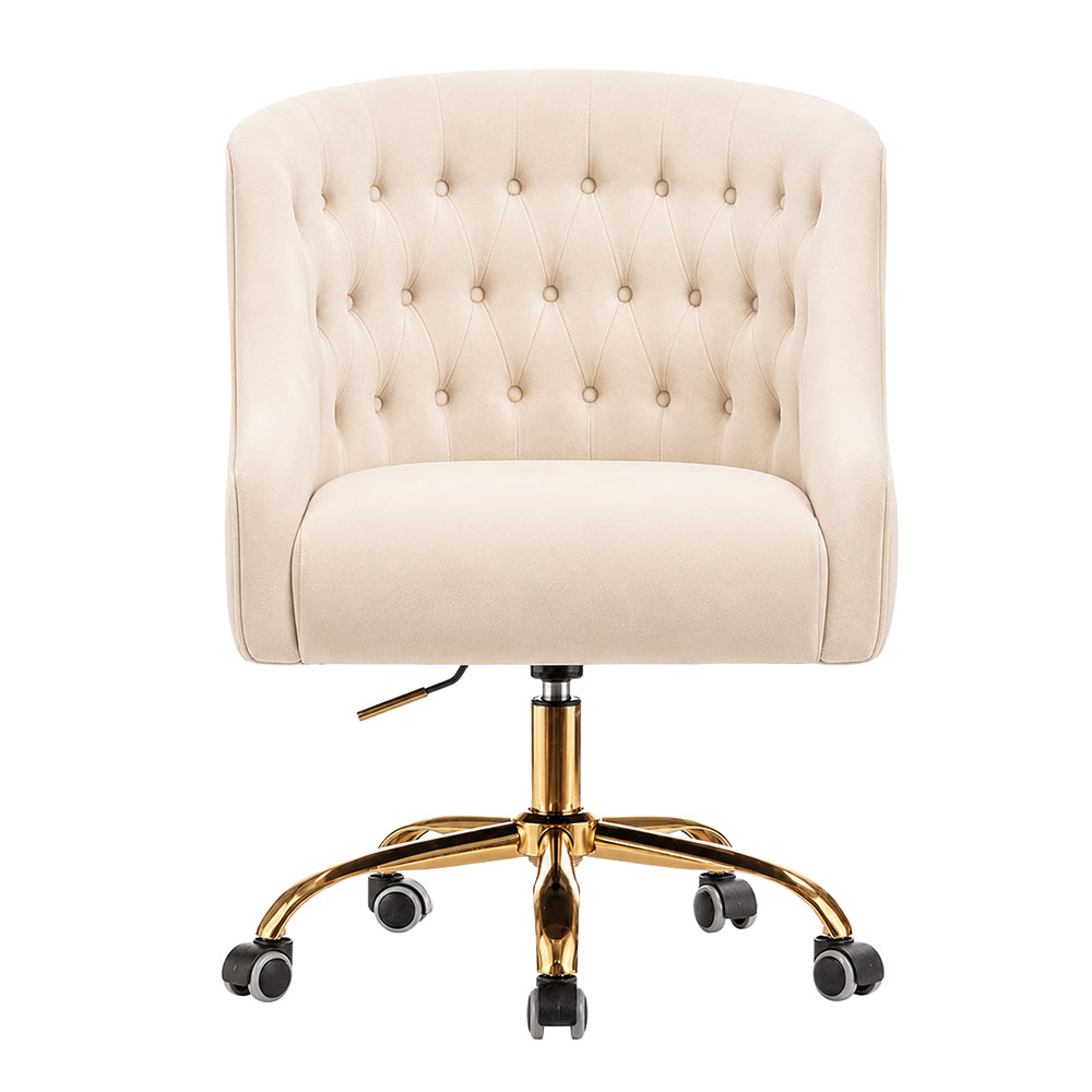 Clemence Office Chair |Beige