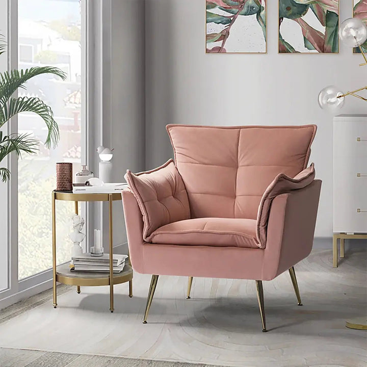 Fyn Accent Chair - Pink