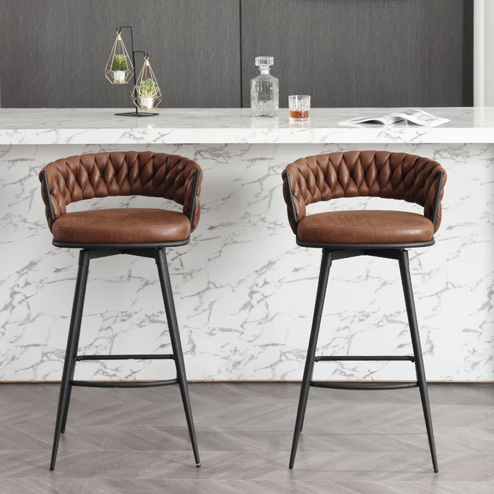 Presley Bar Stool - Brown