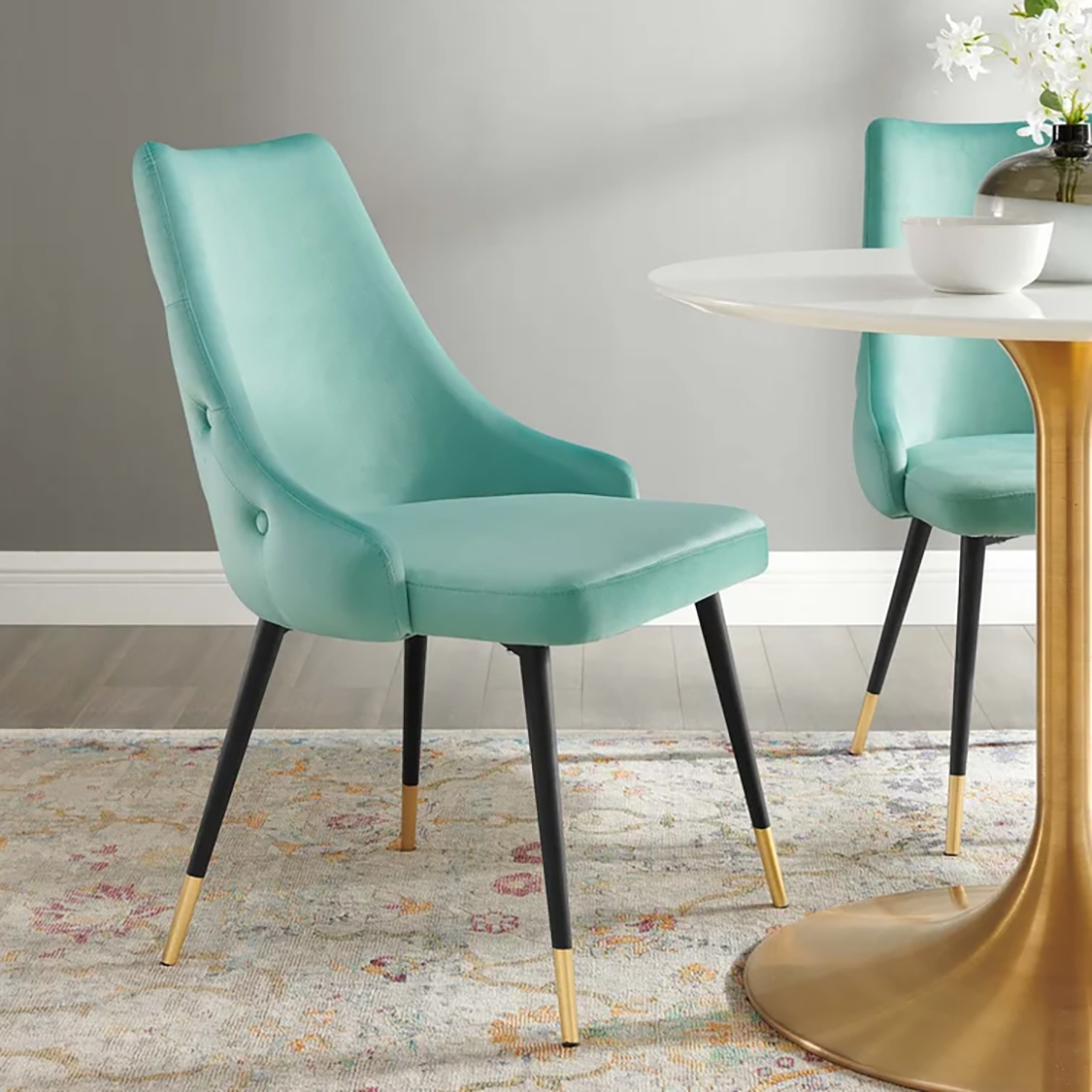 Sumra Accent Chair Blue | Premium Lounge Accent Chair Indigo Blue