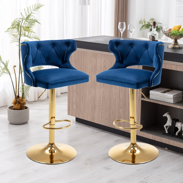 Verona Bar Stool - Blue