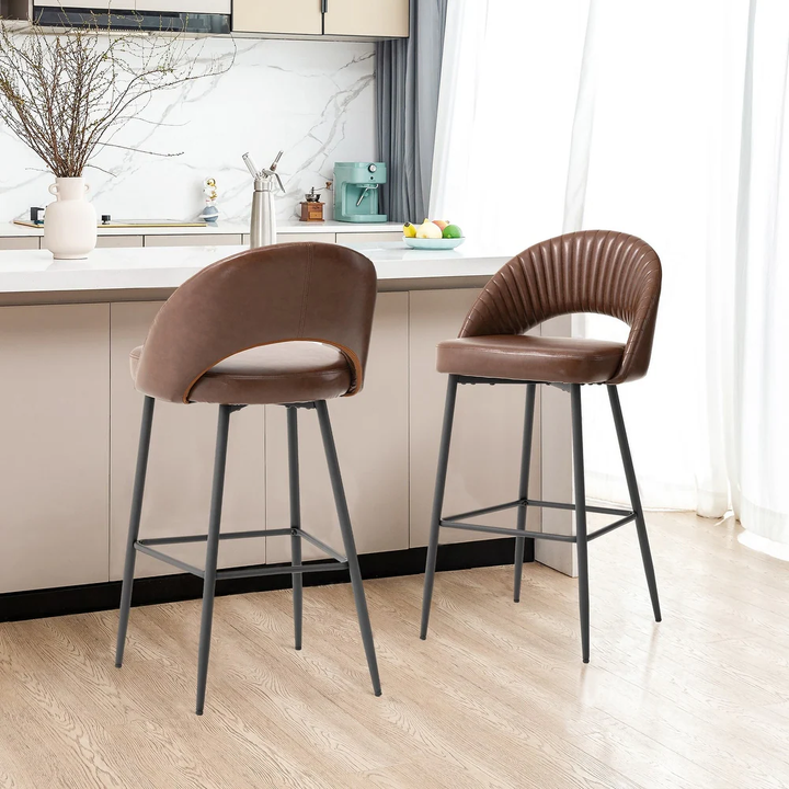 Elmore Bar Stool - Brown