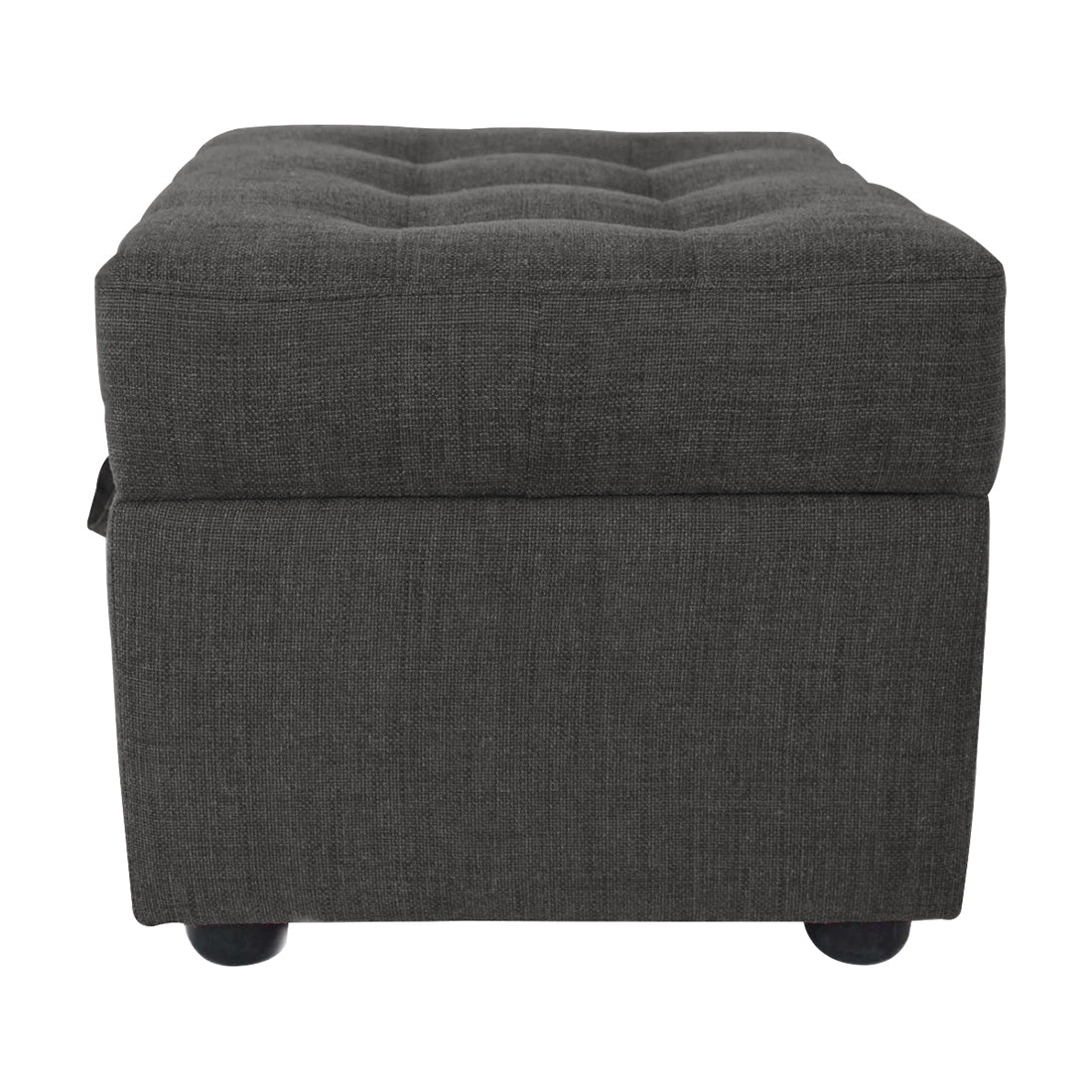 Maisy Ottoman In Grey